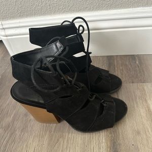 Charlotte Russe lace up heels